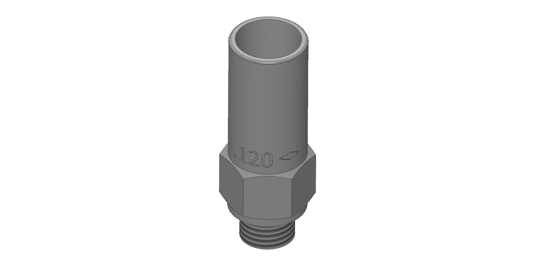 Amerex 01276-P002 anodized nozzle with .120 orifice, sales pack of two replacement nozzles