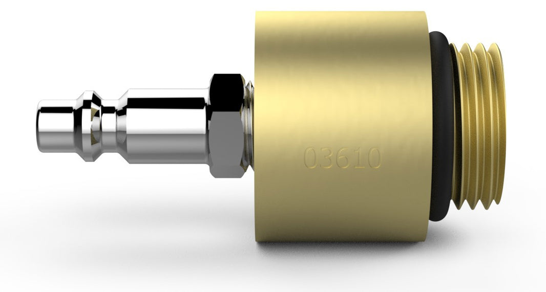 Amerex 03610 hydrostatic test adapter assembly for aluminum valve fire extinguishers