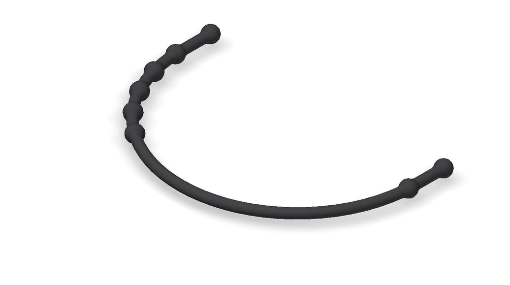 Amerex 07802-P006 864 3/8 rubber strap, genuine OEM replacement, sales pack of six