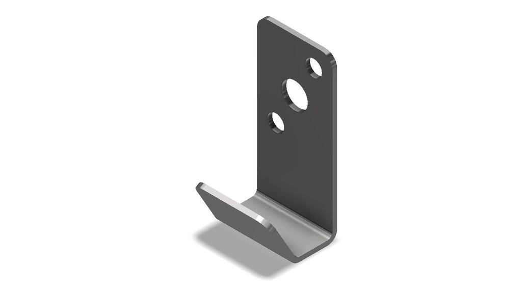 Amerex 816 SS brass valve fire extinguisher wall bracket, part 14315-P006, sales pack of six