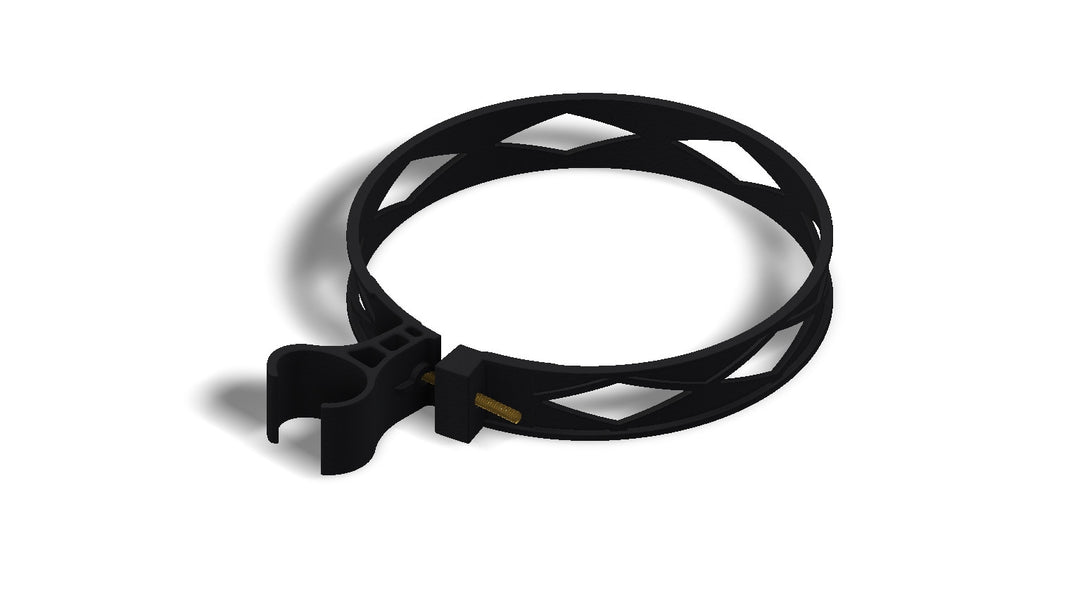 Amerex 20570-P001 strap assembly for 10 and 15 CO2 extinguishers, genuine OEM mounting hardware