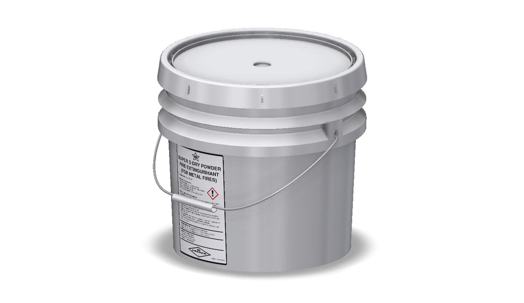 Amerex charge 557, 30 lb pail of Super D fire extinguisher recharge agent, item 21634