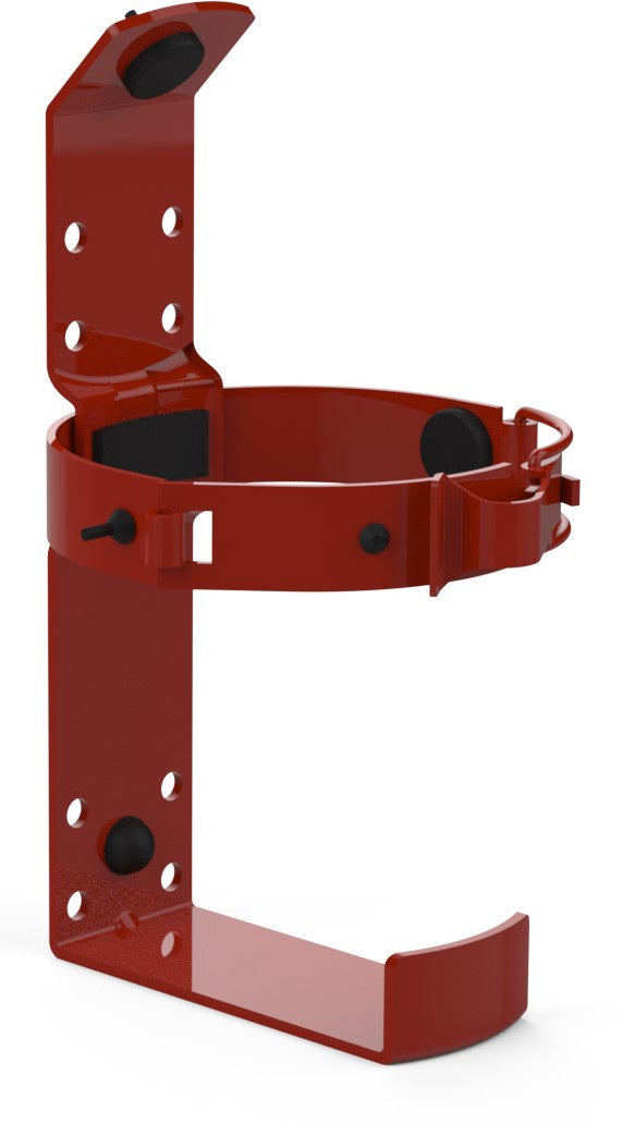 Amerex 896 red fire extinguisher bracket assembly, item 22406