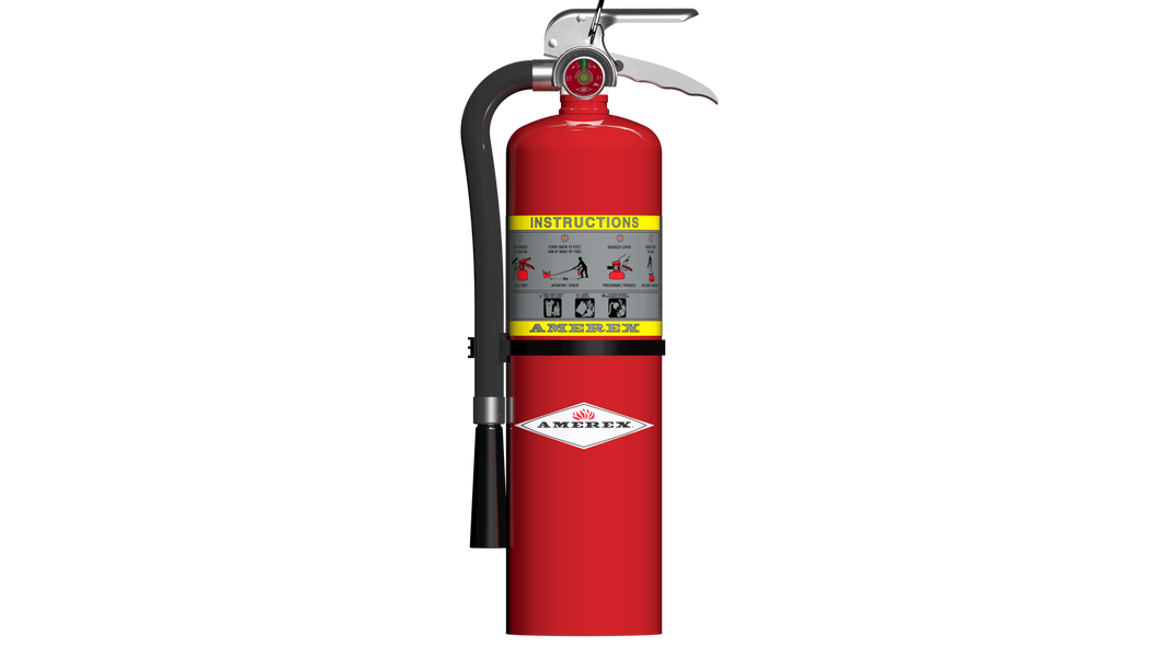 Amerex Model 711 10 lb High Performance ABC Compliance Flow fire extinguisher