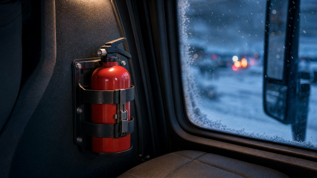 Mounting a Fire Extinguisher in Your Car, Truck, or Overland Rig: Sizes, Brackets, Placement, and Cold Weather