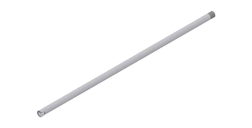 Amerex 00564-P001 aluminum downtube for 10 lb CO2 fire extinguisher