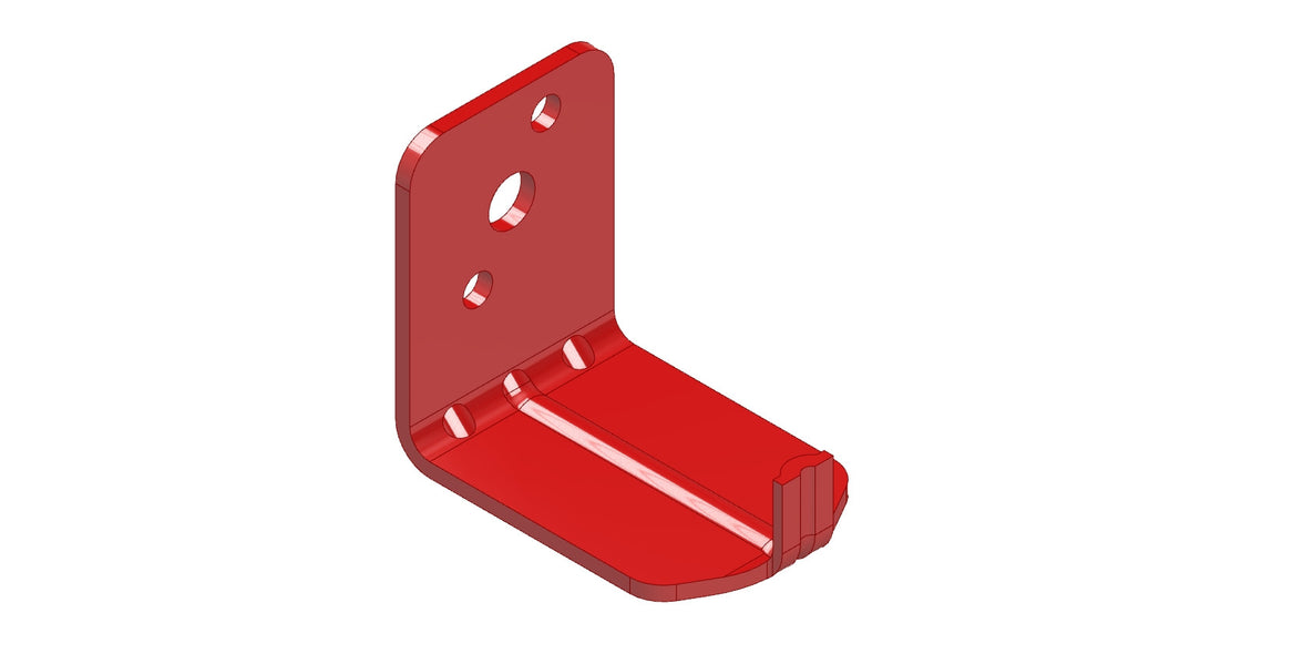 Amerex 802 fire extinguisher wall bracket, part 00575-P006, supplied as a sales pack of six