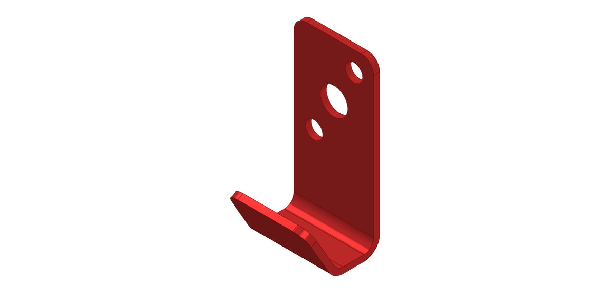 Amerex 816 RD fire extinguisher wall bracket, part 01007-P006, sales pack of six