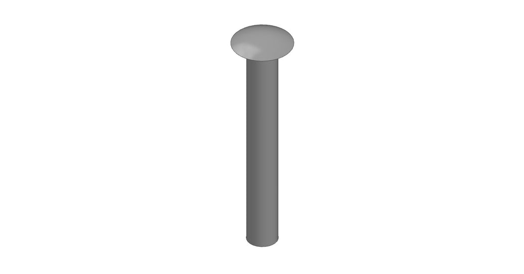 Amerex 01060-P024 aluminum lever rivet, genuine OEM service part in a sales pack of 24