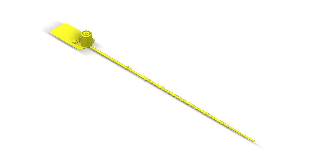 Amerex 01387-P006 yellow tamper seals, genuine OEM extinguisher seals in a pack of 6