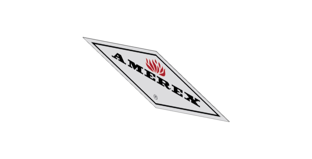 Amerex 01613-P006 small Amerex decal sales pack of six