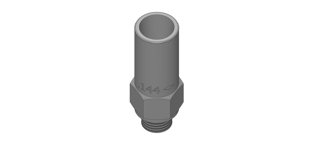 Amerex 01727-P006 nozzle with O-Ring, .144 orifice, genuine OEM fire extinguisher service part sold in a pack of 6
