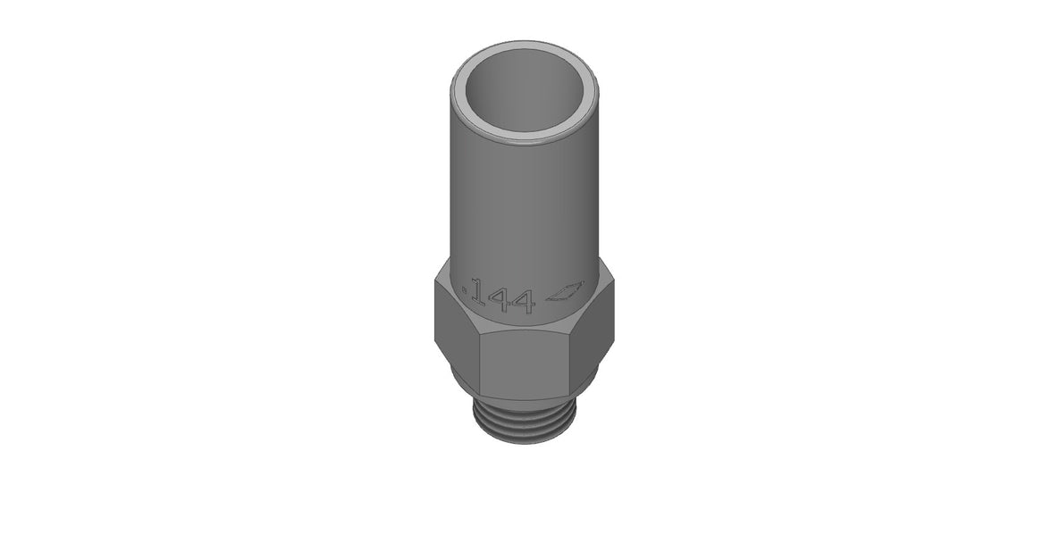 Amerex 01727-P006 nozzle with O-Ring, .144 orifice, genuine OEM fire extinguisher service part sold in a pack of 6