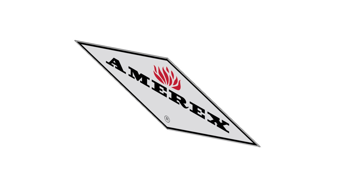 Amerex 01775-P006 large Amerex decal sales pack of six