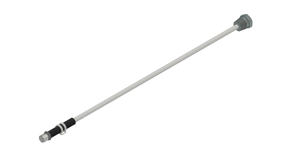 Amerex 03785 nitrogen tube assembly for 125 and 150 lb wheeled unit fire extinguishers