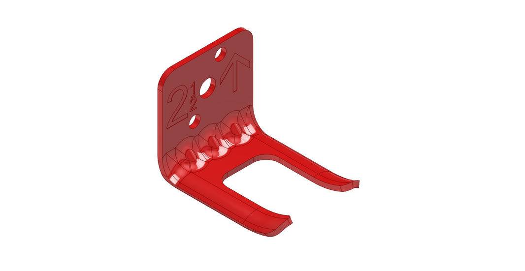 Amerex 803 RD fire extinguisher wall bracket, part 04834-P025, bulk sales pack of twenty-five