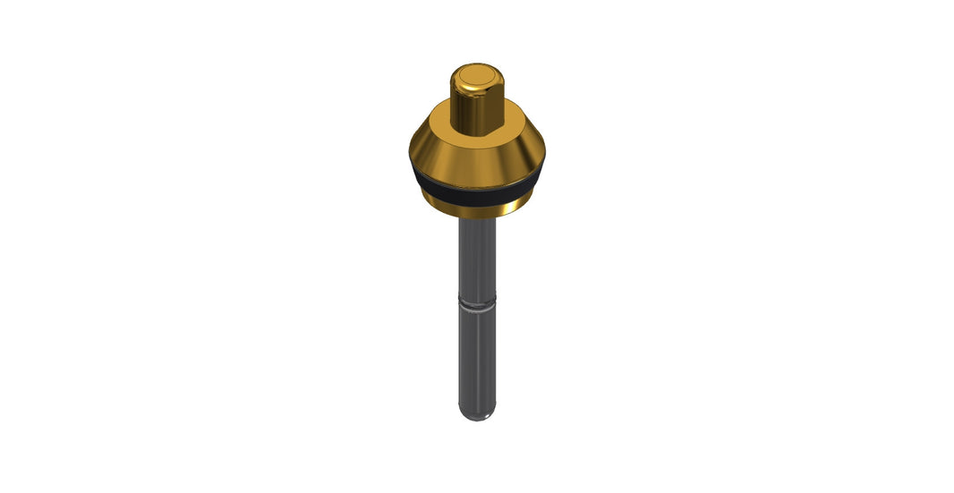 Amerex 05067-P001 brass valve stem assembly, factory part VLV STEM ASY BR 150