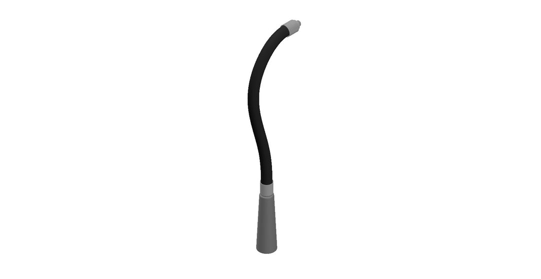 Amerex 05564-P001 3/8 in. aluminum hose assembly, .191 designation, sales pack of 1
