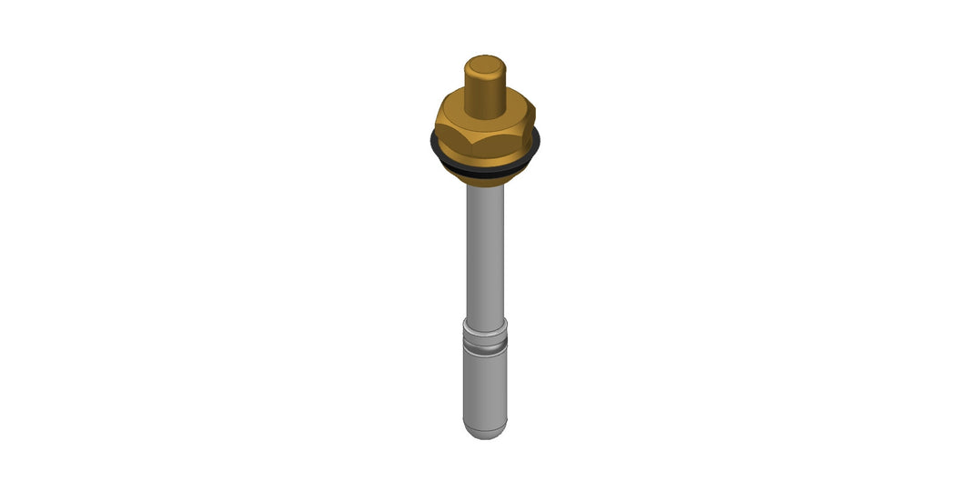 Amerex 06022-P001 brass valve stem assembly, factory part VLV STEM ASY BR 50