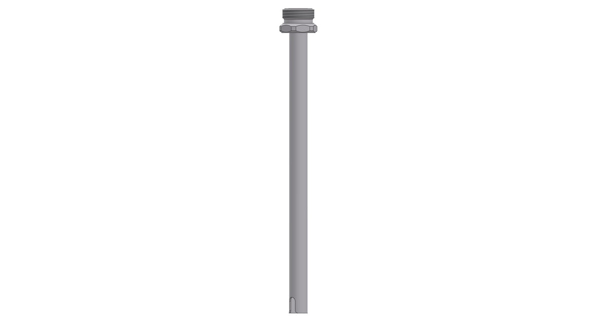 Amerex 06069 aluminum downtube assembly for dry chemical, Halon and Halotron 1211 extinguishers