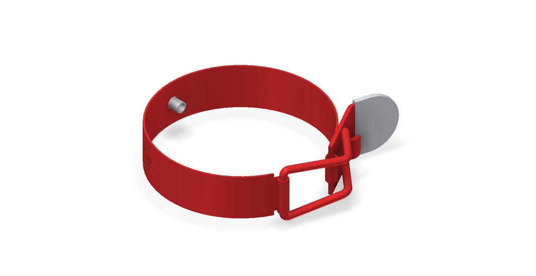Amerex 06070-P001 845 RD strap assembly with rivet, genuine OEM mounting hardware, single pack