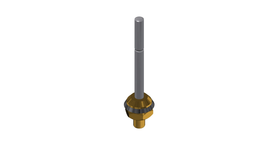 Amerex 06093-P006 brass valve stem assembly for fire extinguisher valves, sales pack of 6