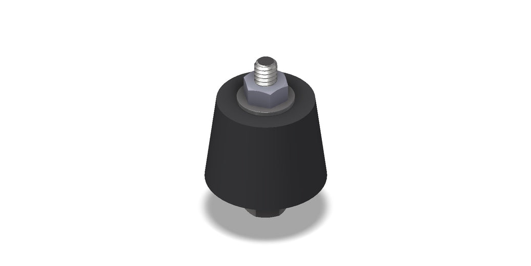 Amerex 06130 nozzle mount with hardware for Halon 1211, Novec 1230 and Halotron I wheeled fire extinguishers