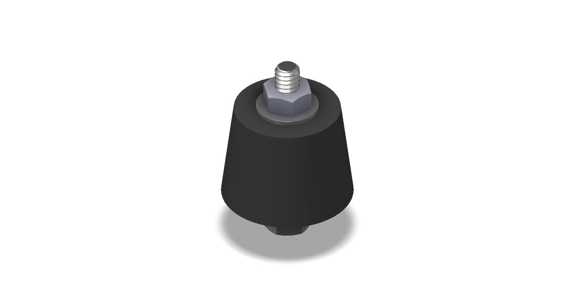 Amerex 06130 nozzle mount with hardware for Halon 1211, Novec 1230 and Halotron I wheeled fire extinguishers