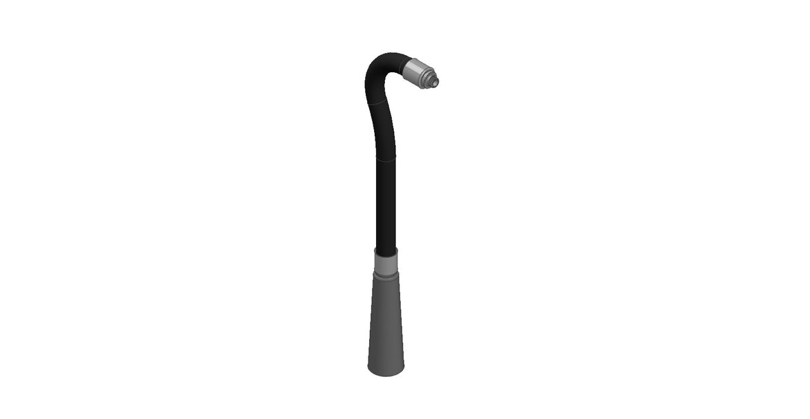Amerex 06215-P001 3/8 in. aluminum hose assembly, .147 designation