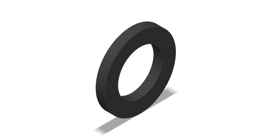Amerex 07247-P006 rubber hose gasket 1 x 5/8 x 1/8, sales pack of 6