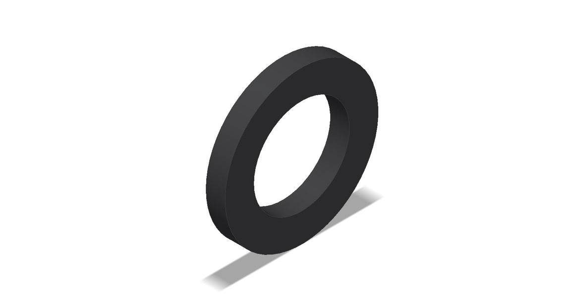 Amerex 07247-P006 rubber hose gasket 1 x 5/8 x 1/8, sales pack of 6