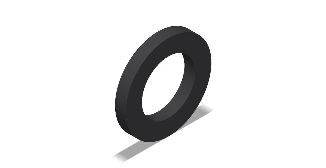 Amerex 07247-P006 rubber hose gasket 1 x 5/8 x 1/8, sales pack of 6