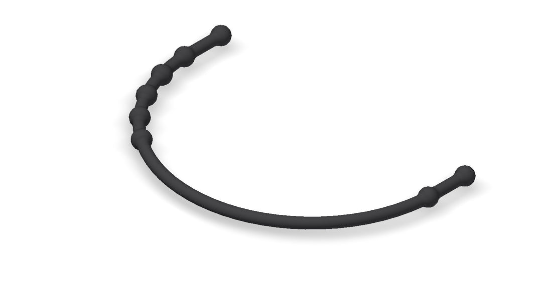 Amerex 07802-P006 864 3/8 rubber strap, genuine OEM replacement, sales pack of six