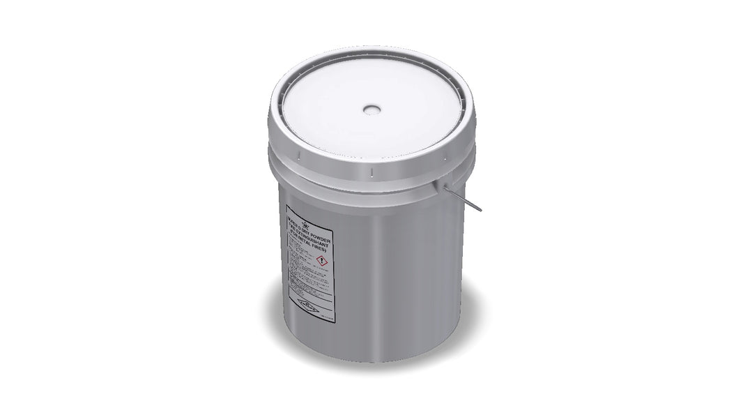 Amerex charge 545, 50 lb pail of Super D fire extinguisher recharge agent, item 08332