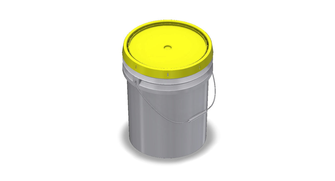 Amerex charge 555, 50 lb pail of ABC dry chemical F-13 recharge agent, item 09781