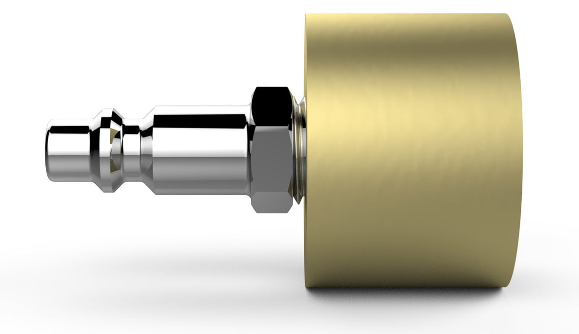 Amerex 09857 fill adapter with 1-8 in. NH thread for large dry chemical and clean agent extinguishers