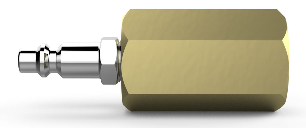 Amerex 09902 recharge adapter, 1/2 in.-14 NPT, for 50 and 100 lb CO2 wheeled extinguishers