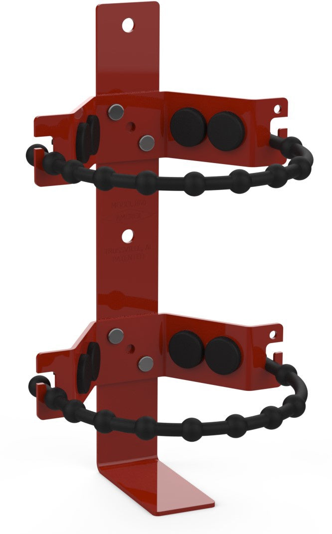Amerex 860 red fire extinguisher bracket assembly, item 10437