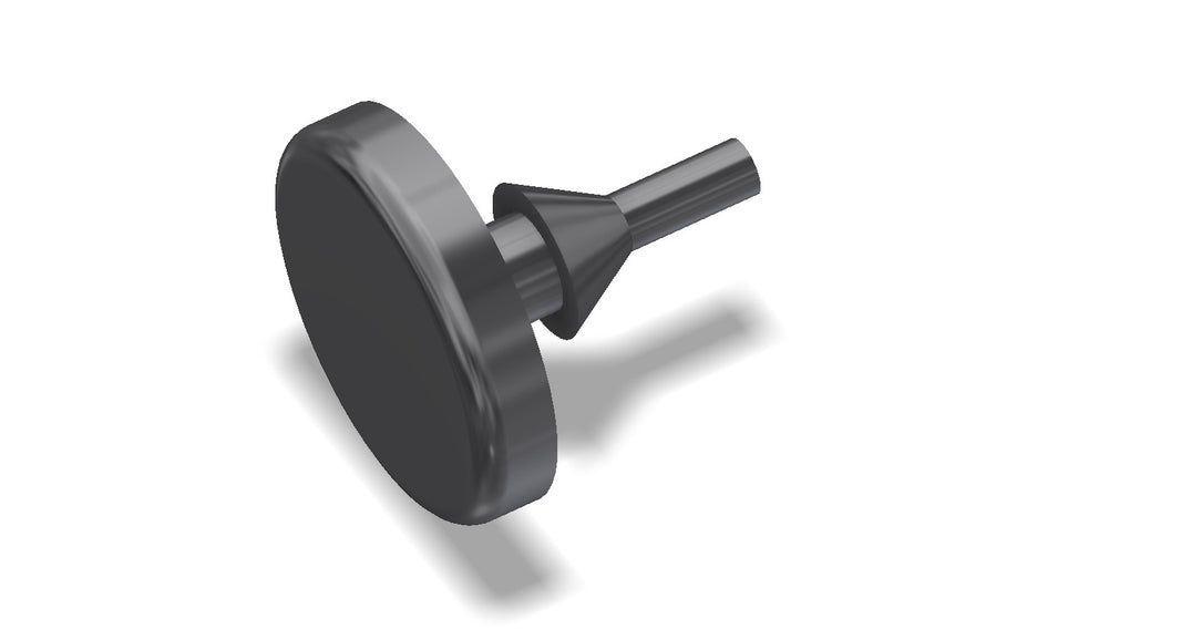 Amerex 7/8 inch rubber grommet bumper, part 13958-P012, sales pack of twelve OEM bumpers
