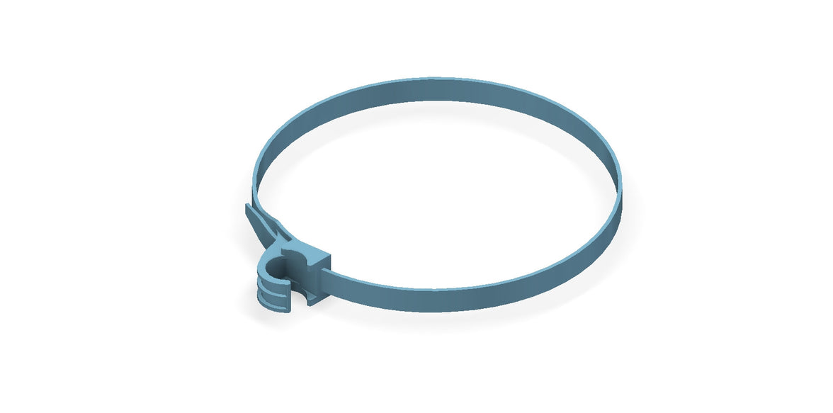 Amerex 14838-P002 BL strap assembly, 3/8 in. x 7 in., genuine OEM hardware, sales pack of two
