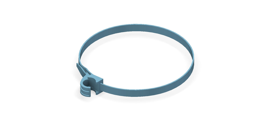 Amerex 14838-P002 BL strap assembly, 3/8 in. x 7 in., genuine OEM hardware, sales pack of two