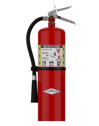 Amerex B456 10 lb ABC dry chemical fire extinguisher, front view