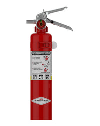 Amerex B417T 2.5 lb ABC dry chemical fire extinguisher, front view