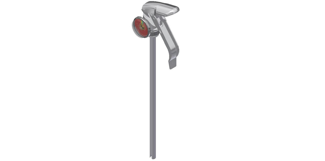 Amerex 16275 modified aluminum valve assembly for the C34 fire extinguisher