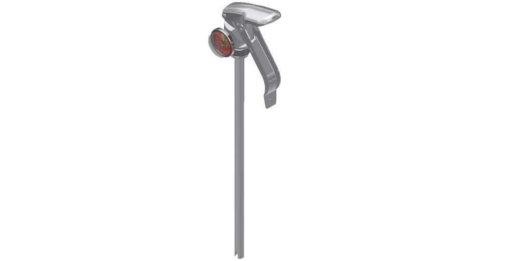 Amerex 16331 aluminum valve assembly for the 5.5 lb FAA approved Halotron extinguisher