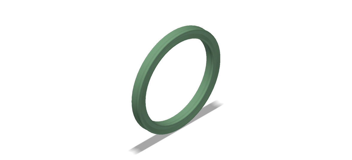 Amerex 16664-P001 collar O-Ring for wheeled unit Halotron extinguishers, genuine OEM seal