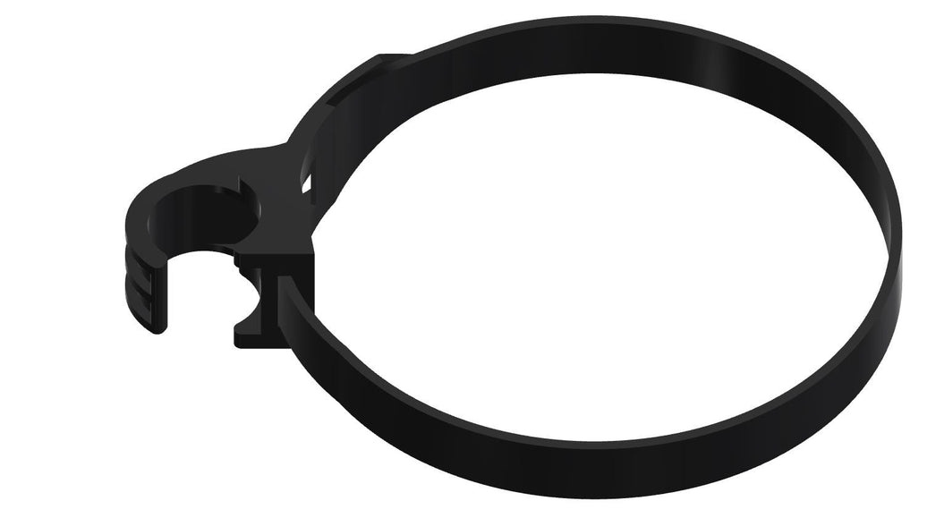 Amerex 17207-P001 black strap assembly, 3/8 inch by 4-1/4 inch replacement strap