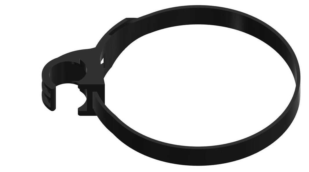 Amerex 17207-P001 black strap assembly, 3/8 inch by 4-1/4 inch replacement strap