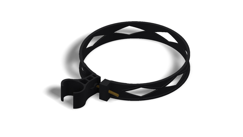 Amerex 20570-P001 strap assembly for 10 and 15 CO2 extinguishers, genuine OEM mounting hardware