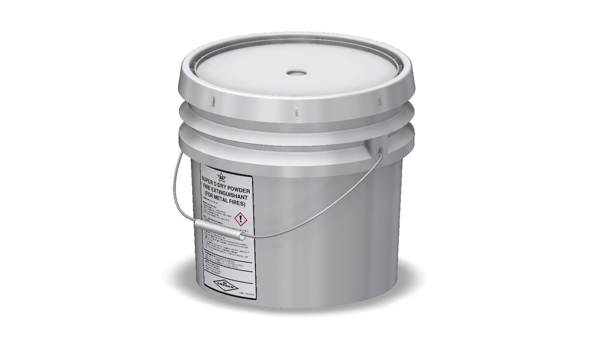 Amerex charge 557, 30 lb pail of Super D fire extinguisher recharge agent, item 21634